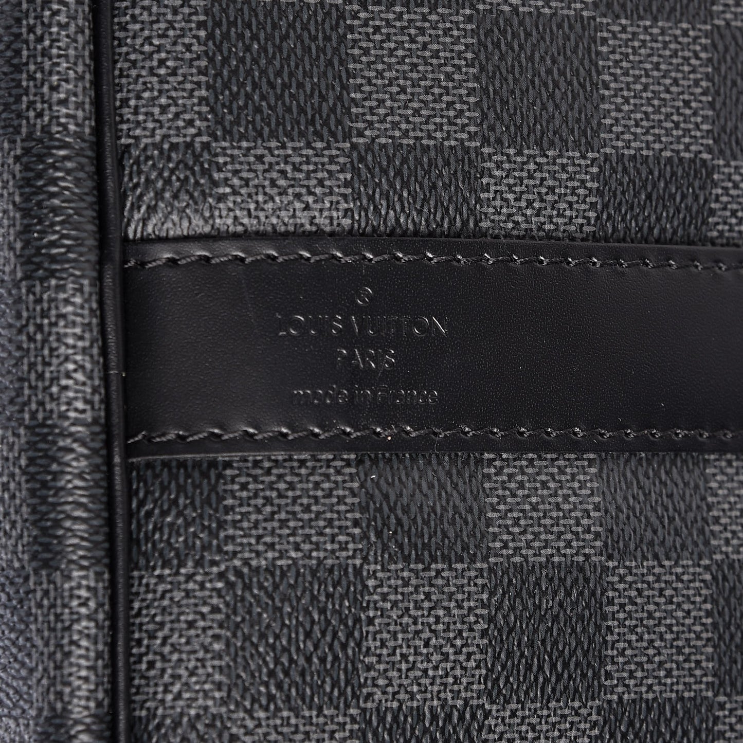 Damier Graphite Keepall Bandouliere 55