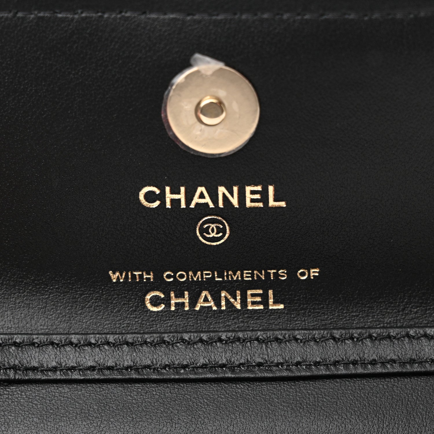 Chanel Canvas Check Flag Printed CC Clutch With Chain Beige Multicolor 6 of 12