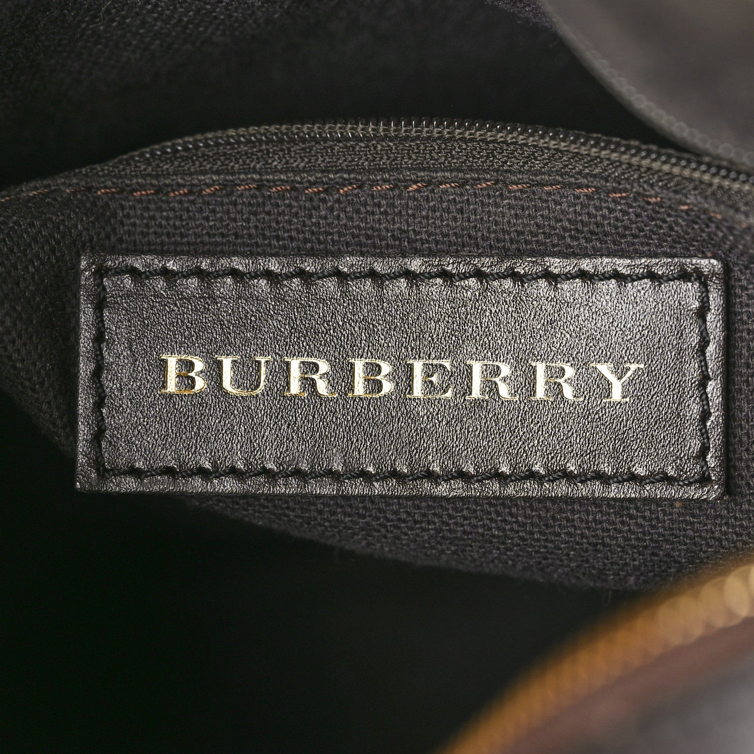 Burberry Haymarket Check Medium Alchester Bowling Bag Chocolate 5 of 14