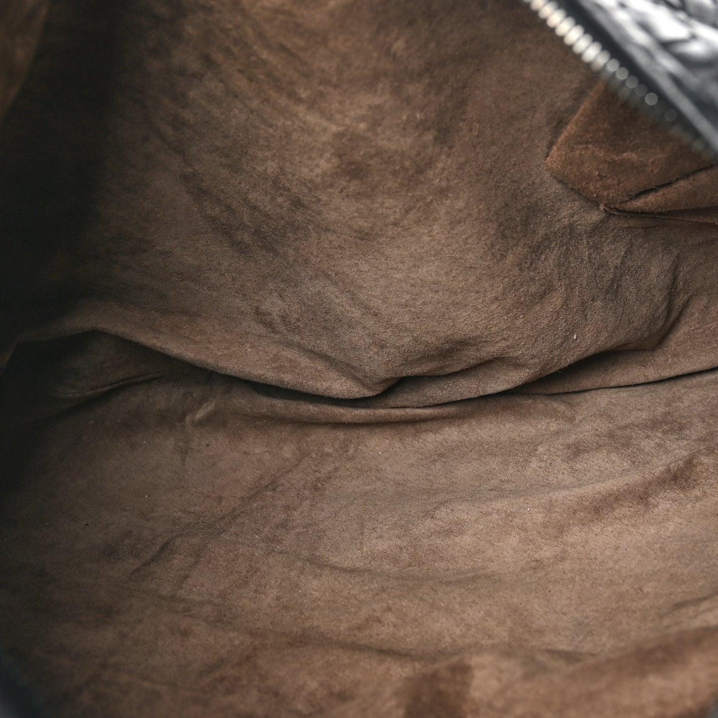Nappa Intrecciato Large Veneta Hobo Black