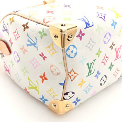 Louis Vuitton LV X TM Monogram Multicolor Speedy Bandouliere 25 White 8 of 10