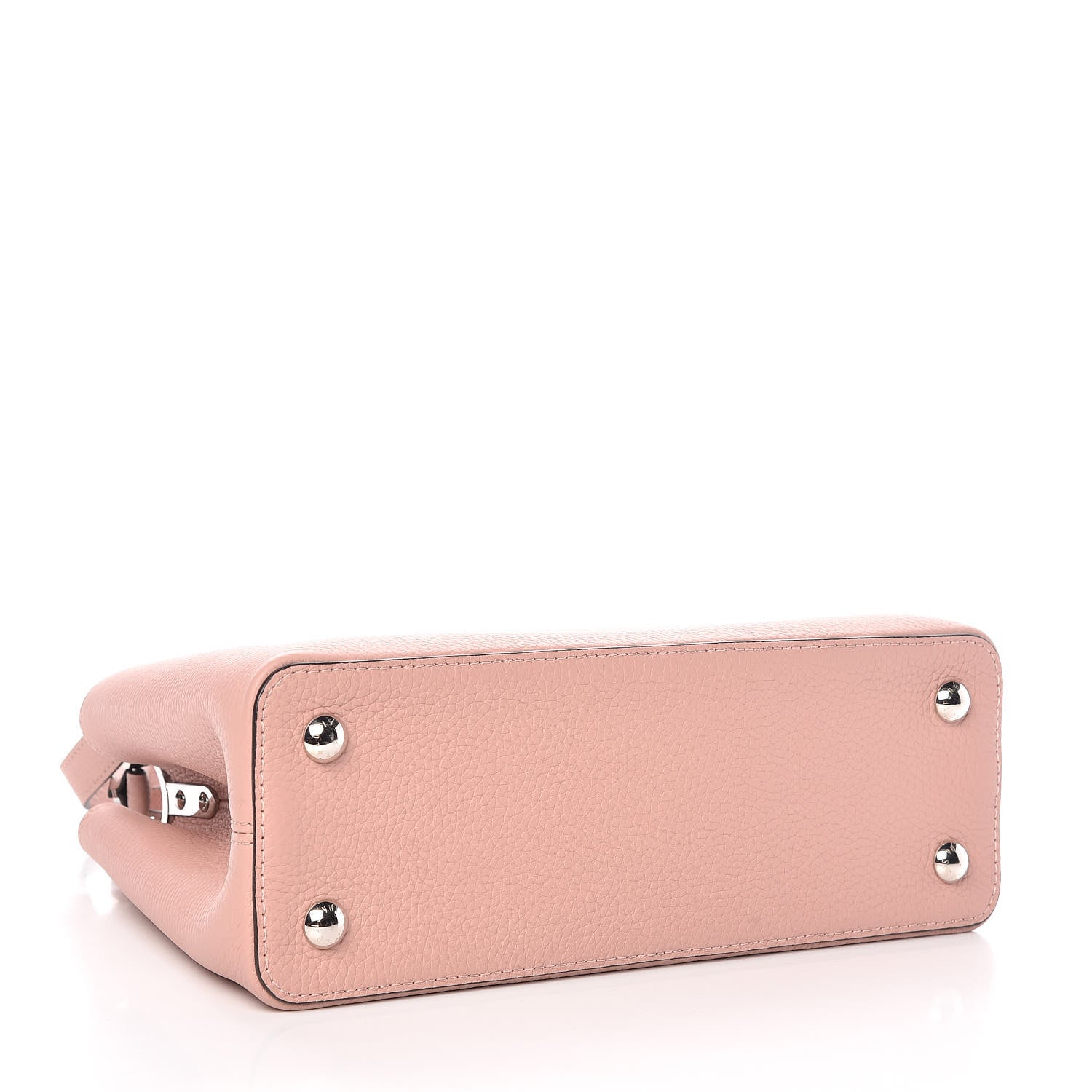 Louis Vuitton Taurillon Capucines PM Magnolia 4 of 9
