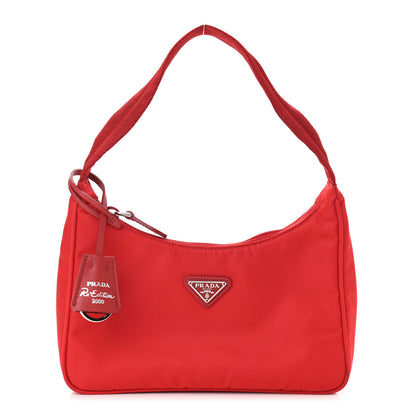 Prada Tessuto Nylon Mini Re-Edition 2000 Bag Rosso 1 of 9