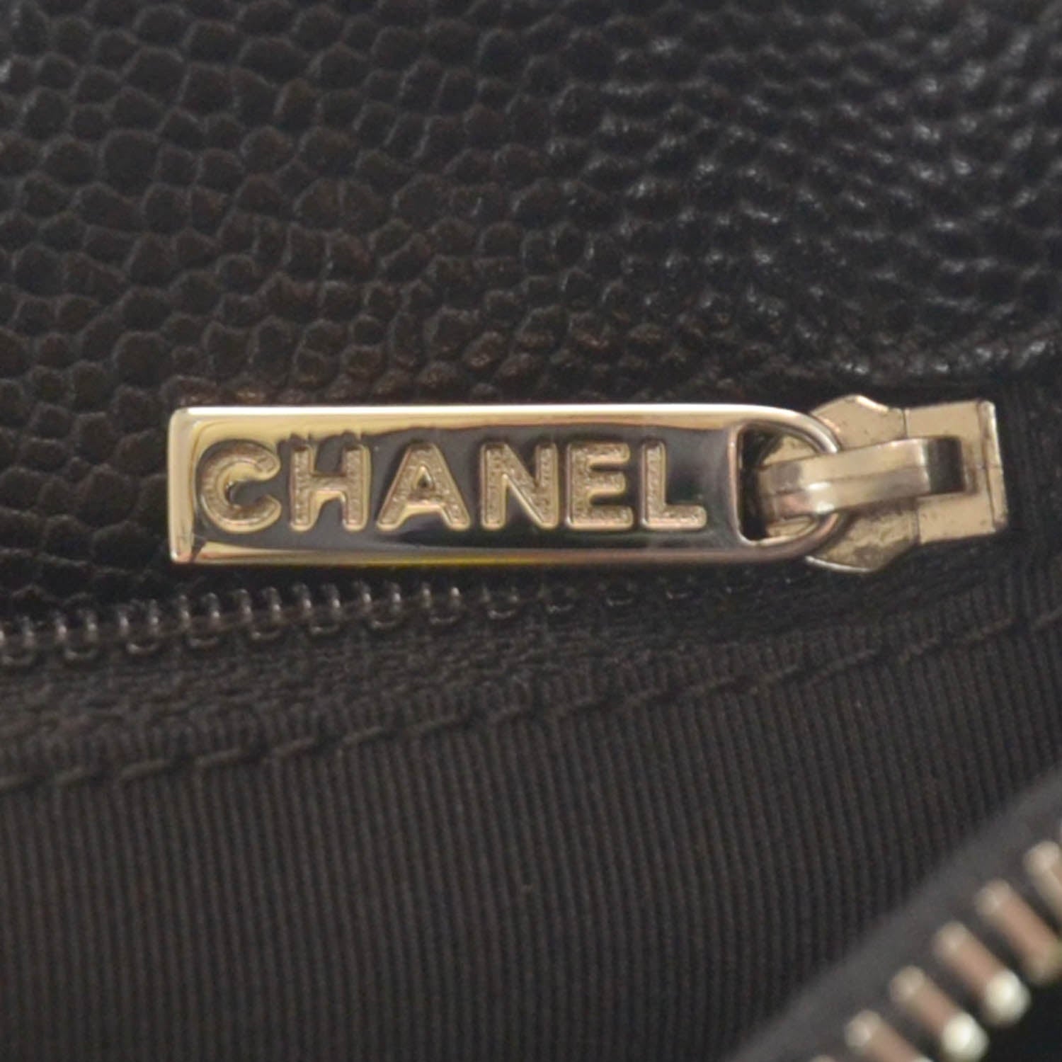 Chanel Caviar Grand Shopping Tote GST Black 6 of 9