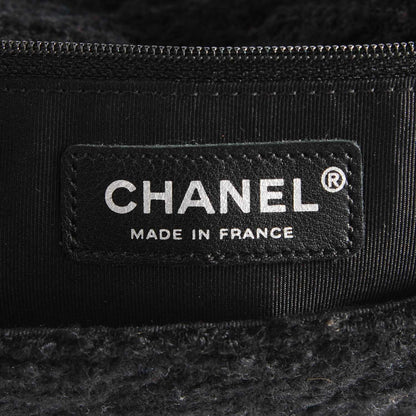 Chanel Easy Tweed Jumbo Reissue Messenger Flap Black 6 of 8
