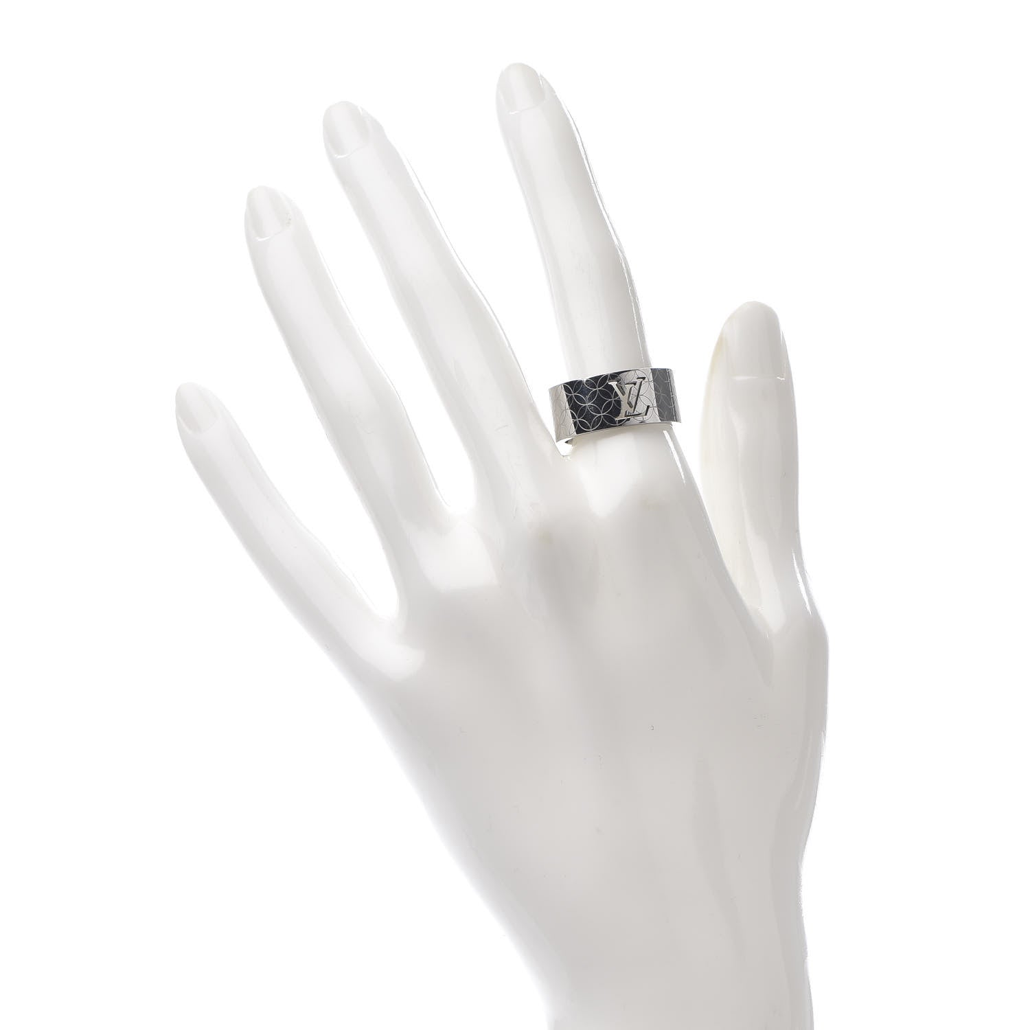 Louis Vuitton Champs Elysees Ring XS Silver 2 of 4