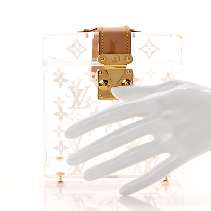 Louis Vuitton Transparent Plexiglass Cube Scott Box 2 of 8