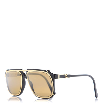 Louis Vuitton Acetate Satellite Sunglasses Z1085W Black 1 of 7