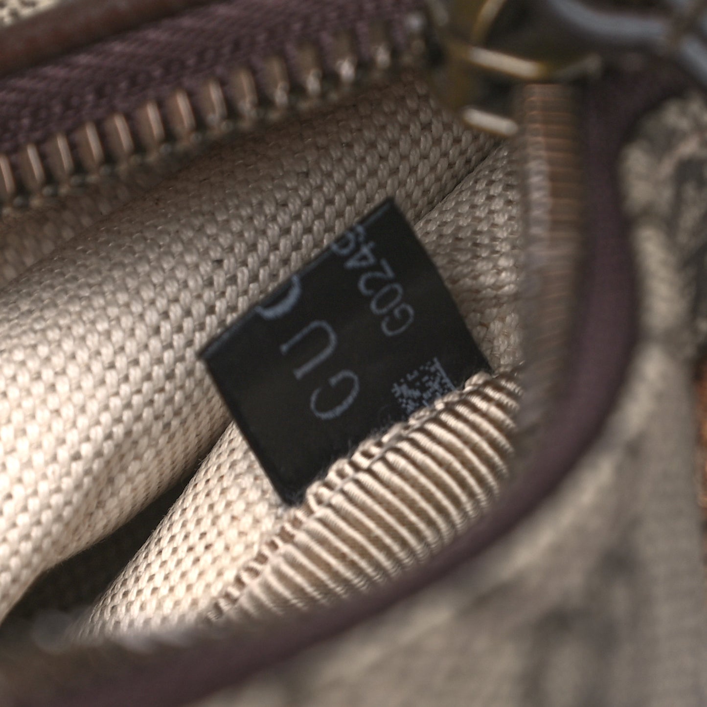 GG Supreme Monogram Courrier Belt Bag Beige New Acero