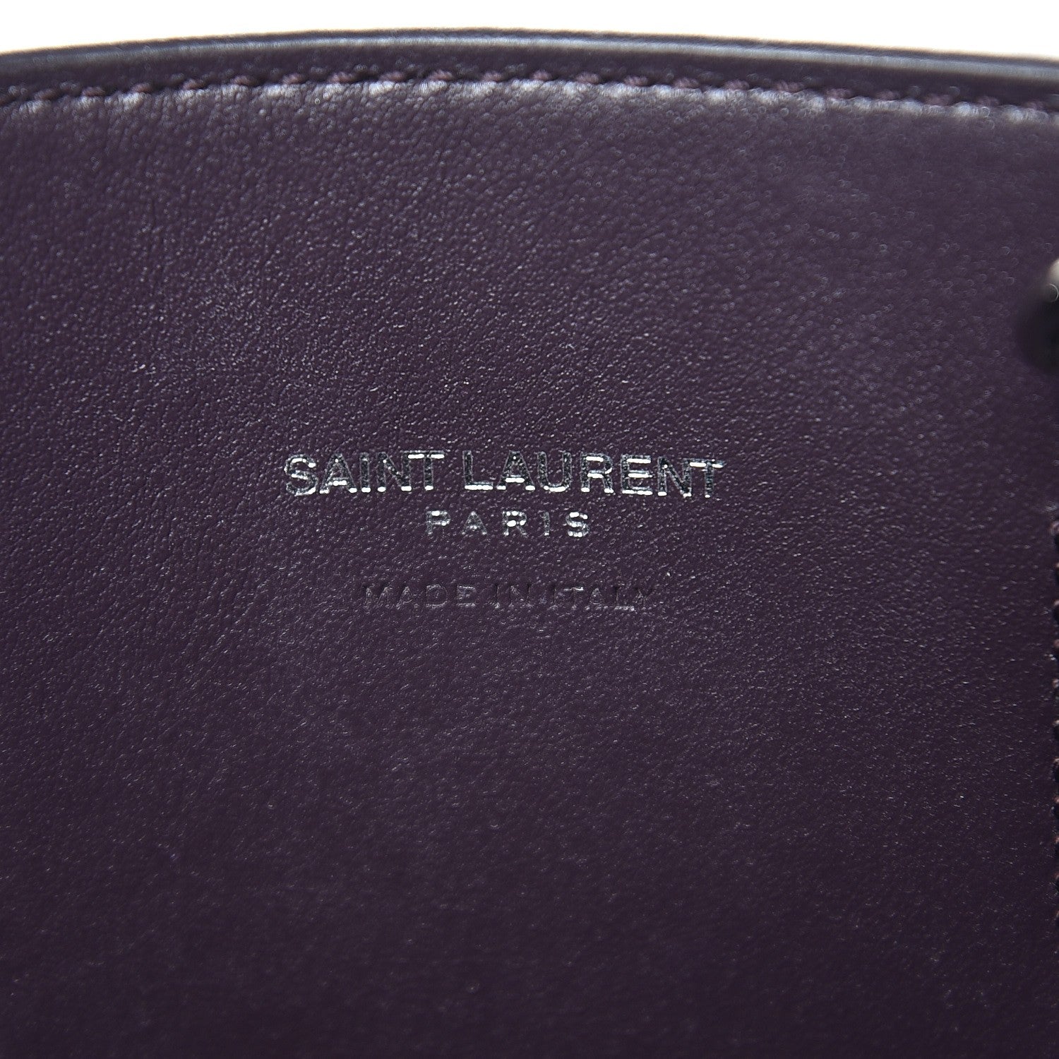 Saint Laurent Grained Calfskin Nano Sac De Jour Armaranto 6 of 8