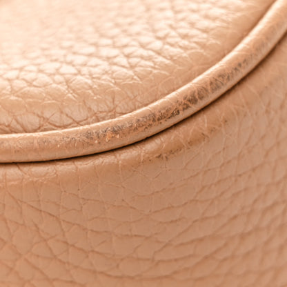 Gucci Pebbled Calfskin Small Soho Disco Bag Camelia 11 of 13