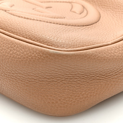 Gucci Pebbled Calfskin Small Soho Disco Bag Camelia 10 of 18