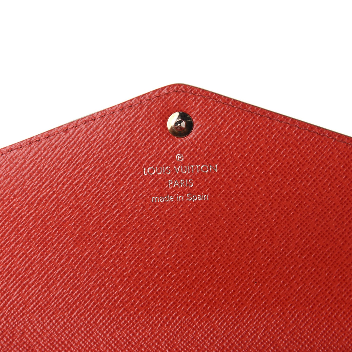 Epi Sarah Wallet NM Coquelicot