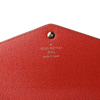 Louis Vuitton Epi Sarah Wallet NM Coquelicot 6 of 7