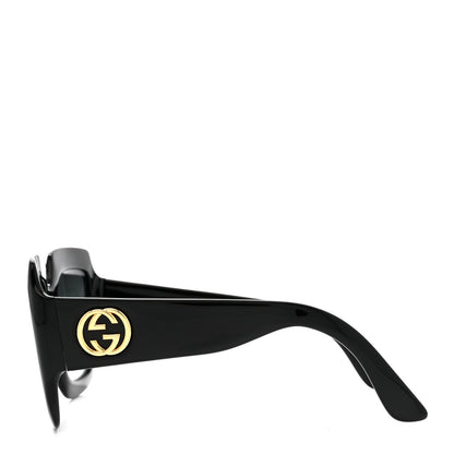 Gucci Acetate Square Frame Sunglasses GG0141S Black 3 of 8