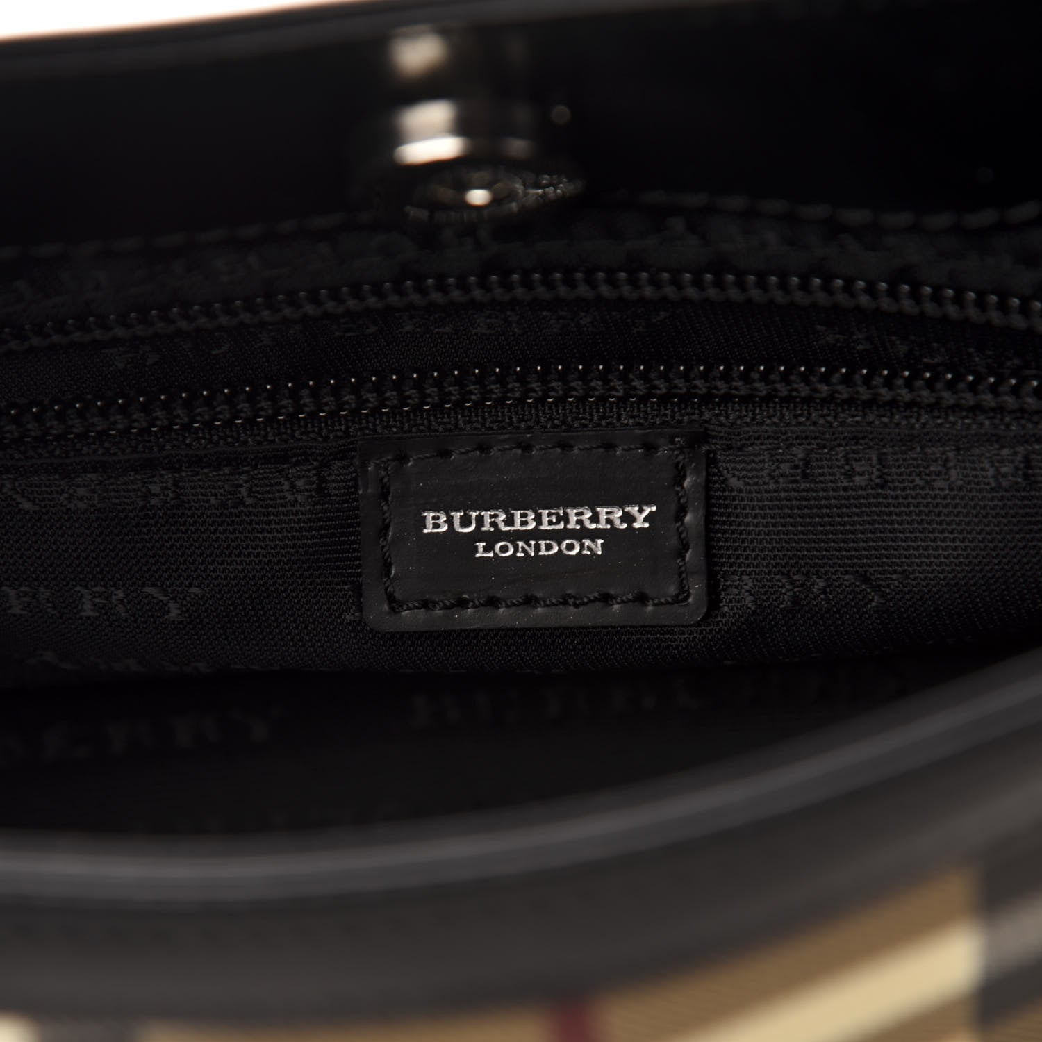 Burberry House Check Shoulder Bag Black 6 of 9