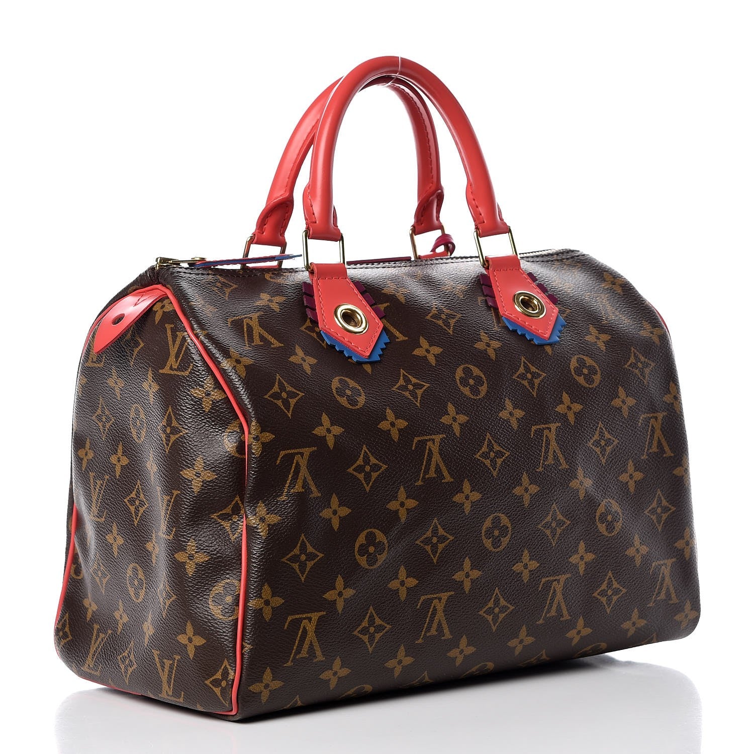Louis Vuitton Monogram Totem Speedy 30 Flamingo 3 of 10