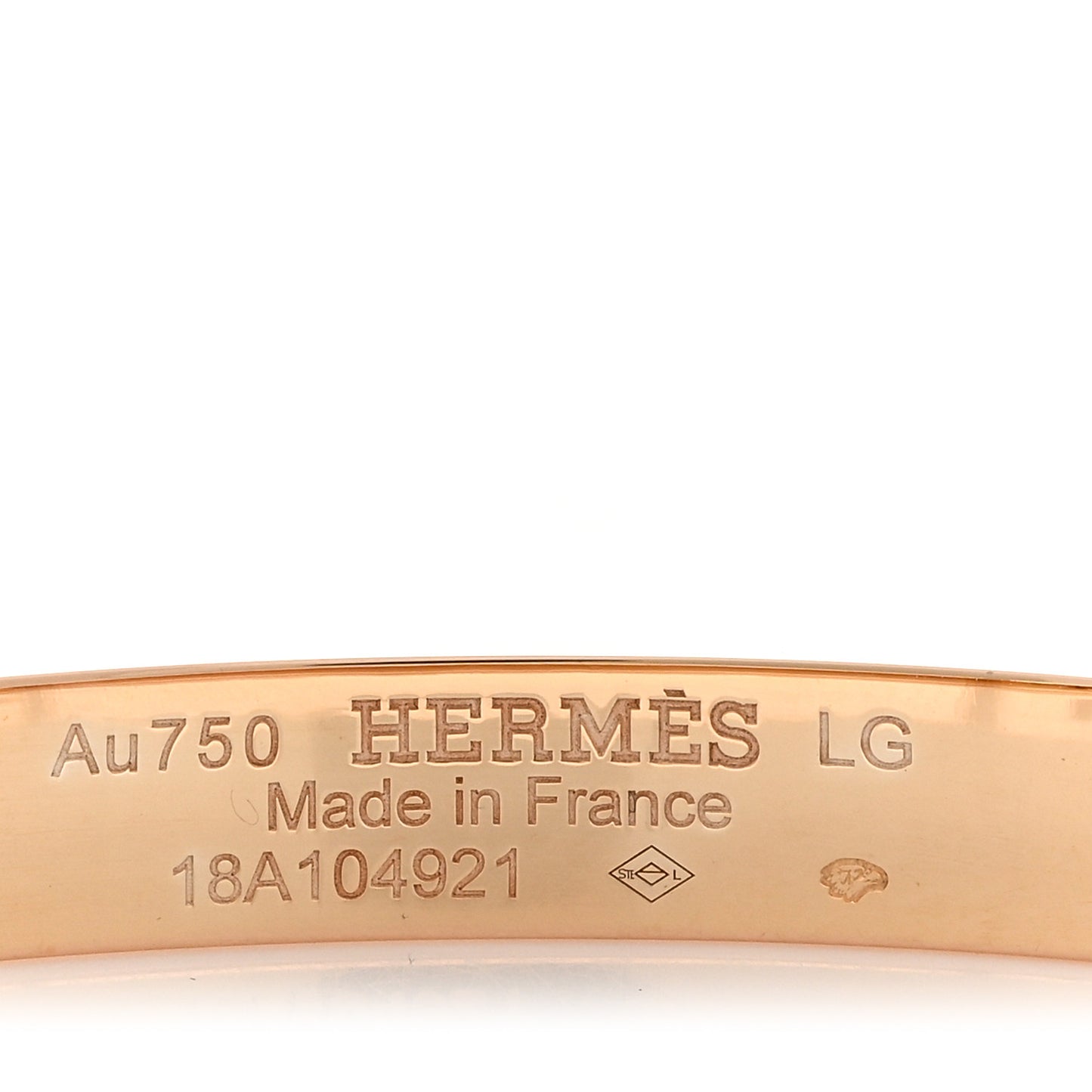 18K Rose Gold PM Collier De Chien Bracelet LG