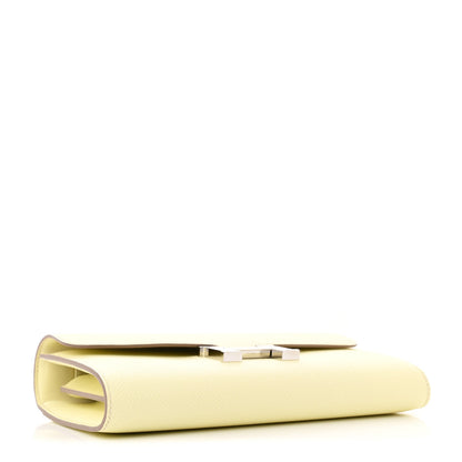Hermes Epsom Constance Long Wallet To Go Wallet Jaune Milton 4 of 12