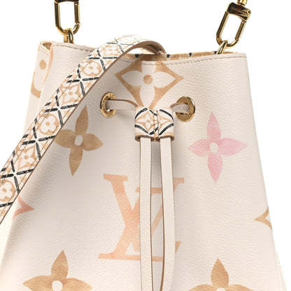 Louis Vuitton Monogram Giant By The Pool 2.0 Neonoe BB Beige 7 of 9