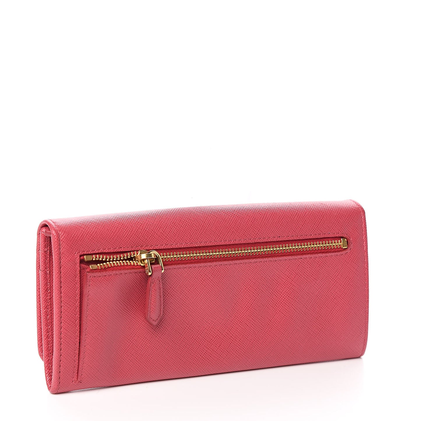 Saffiano Bow Continental Wallet Peonia