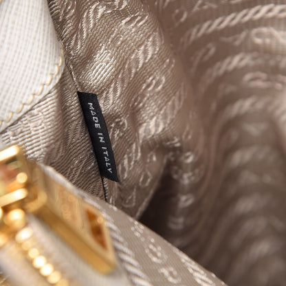Prada Saffiano Lux Large Promenade Tote Talco 10 of 15