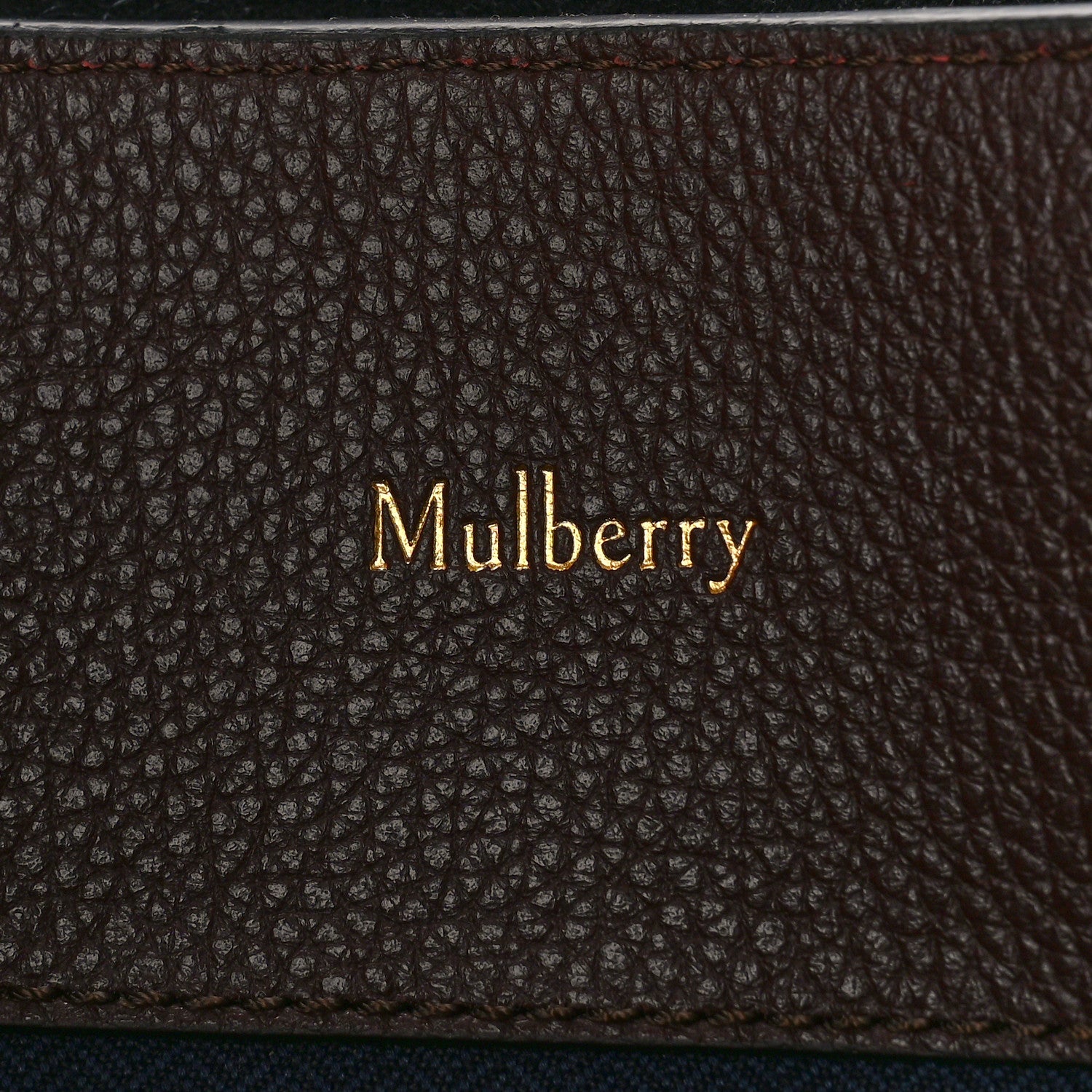 Mulberry Small Classic Grain Calfskin Seaton Oxblood 6 of 9