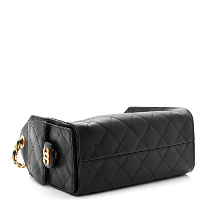 Chanel Caviar Quilted Mini Chanel 25 Handbag Black 4 of 12