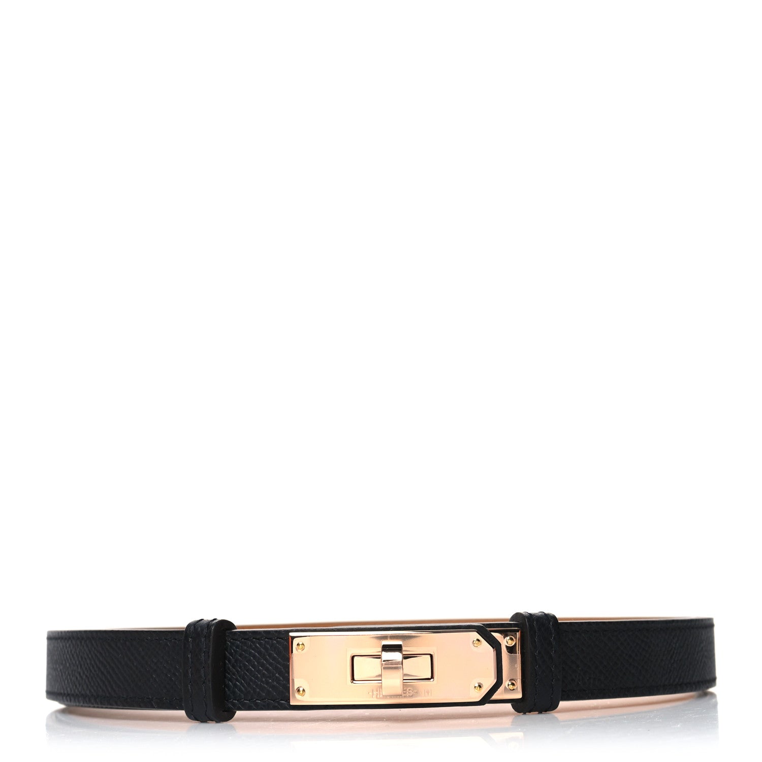 Hermes Epsom Kelly Belt Black 1 of 3