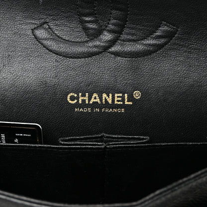Chanel Caviar Quilted Medium Double Flap Black 6 of 13