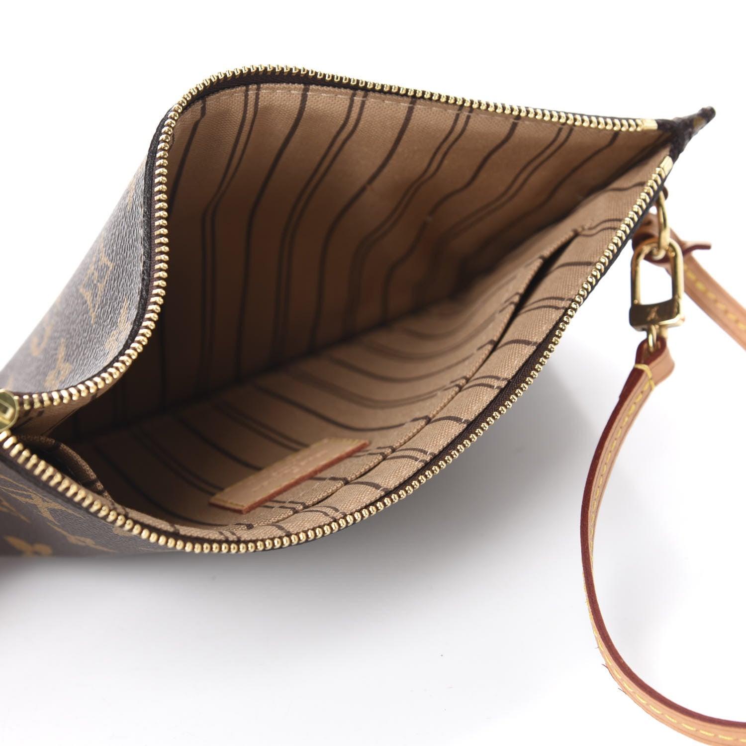 Louis Vuitton Monogram Neverfull MM GM Pochette 5 of 7