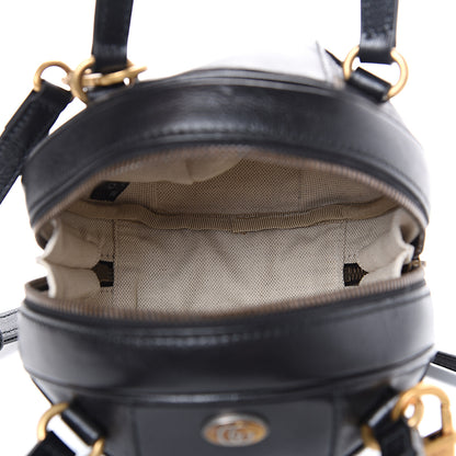 Gucci Piuma Lux Energy Mini Tifosa Basketball Shaped Shoulder Bag Black 4 of 8