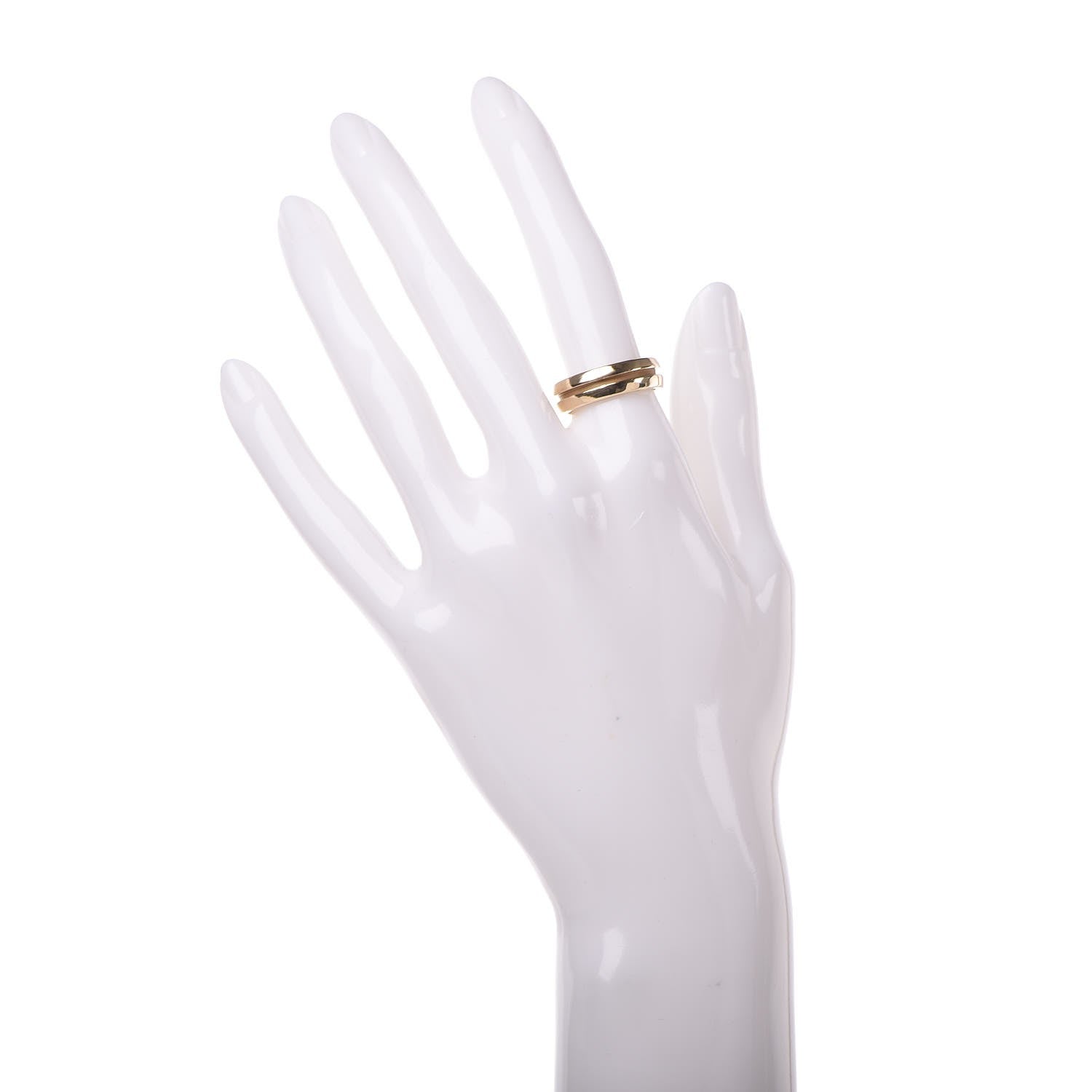 Tiffany 18K Yellow Gold 6mm Atlas Band Ring 54 7 2 of 4