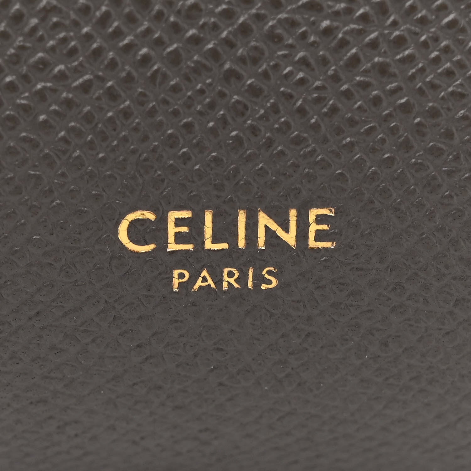 Celine Grained Calfskin Micro Belt Bag Grey 6 of 14