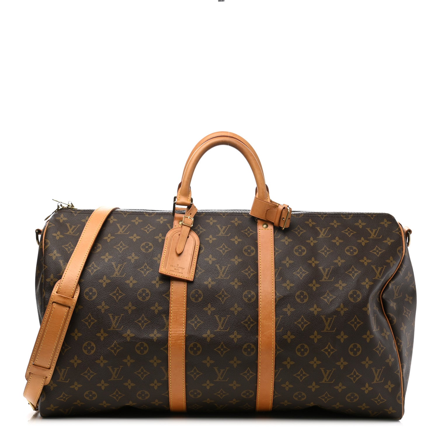 Louis Vuitton Monogram Keepall Bandouliere 55 1 of 18