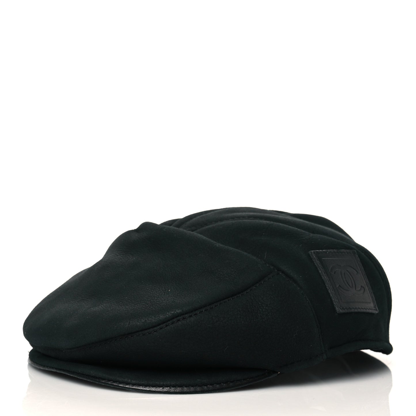 Lambskin Fur CC Sports Cap 57 Black
