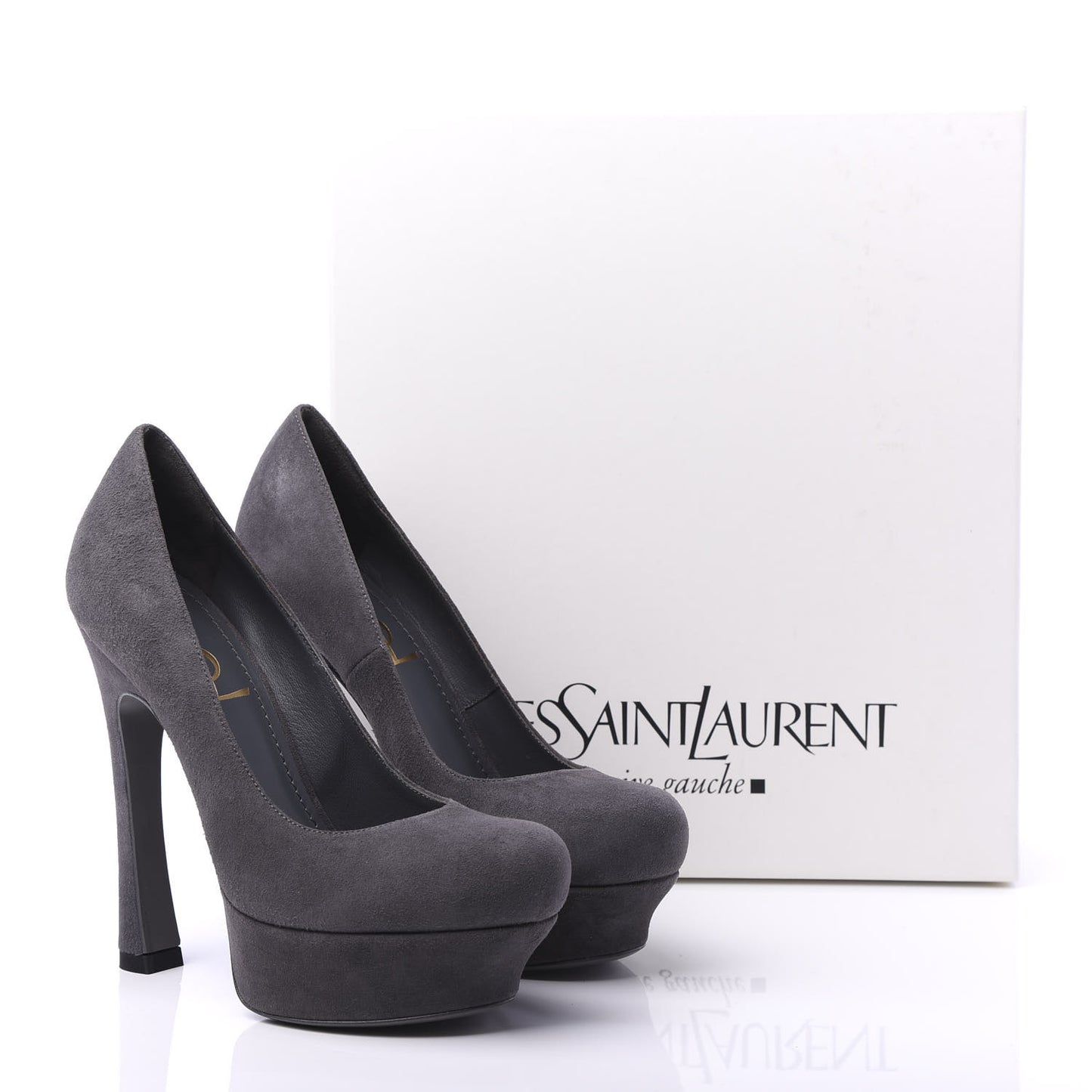 Kid Scamosciato Palais 105 Pumps 35.5 Flannel Gris