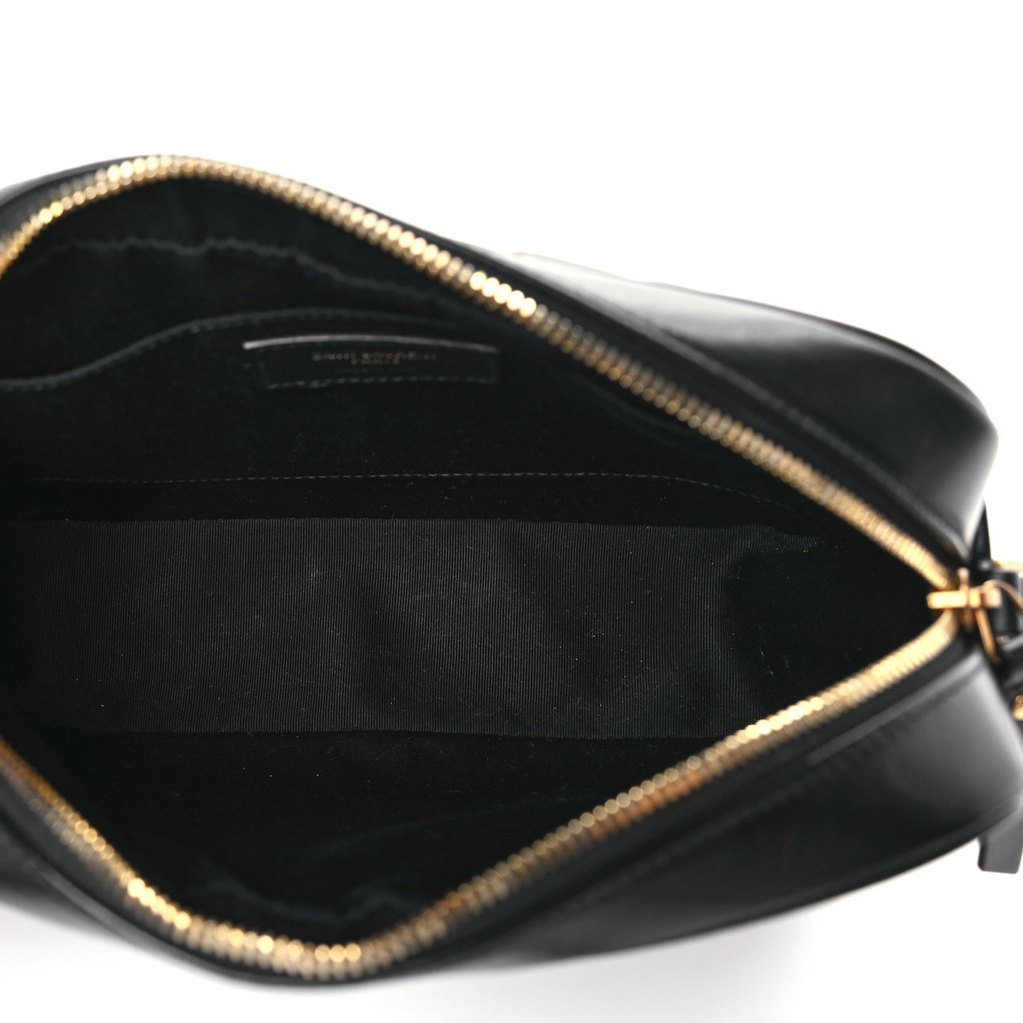 Calfskin Matelasse Monogram Lou Camera Bag Black