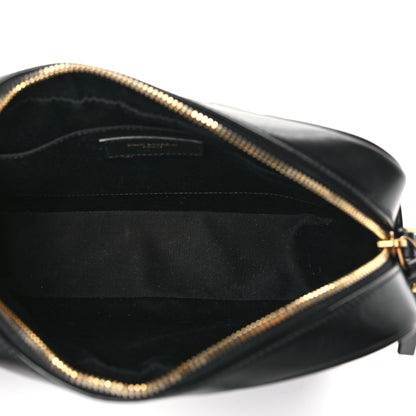Saint Laurent Calfskin Matelasse Monogram Lou Camera Bag Black 5 of 8