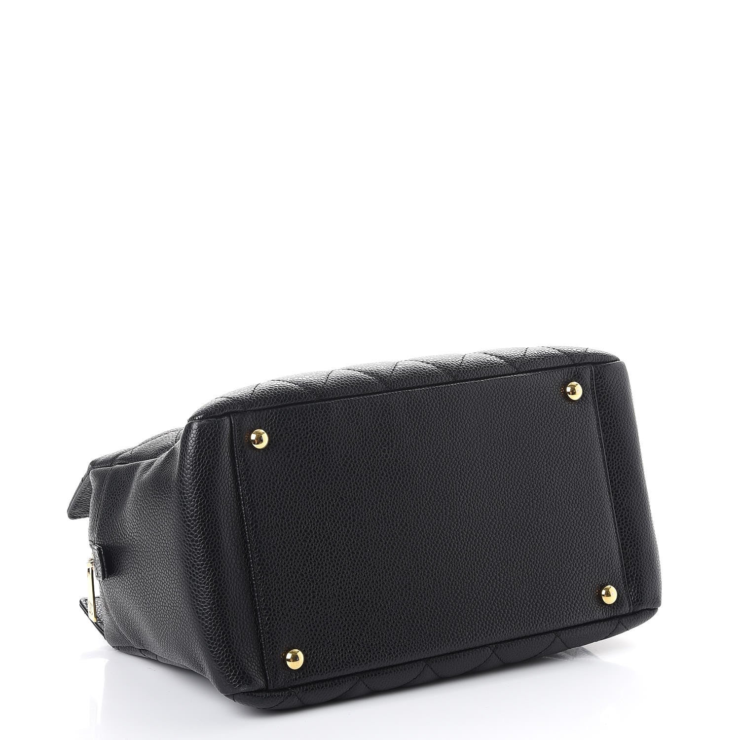 Chanel Caviar Quilted Petit Timeless Tote PTT Black 5 of 9