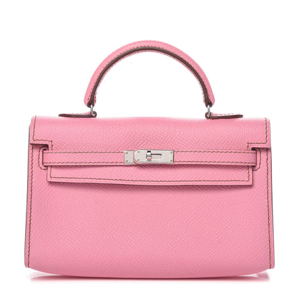 Hermes Epsom Tiny Kelly Sellier 5P Pink 1 of 35
