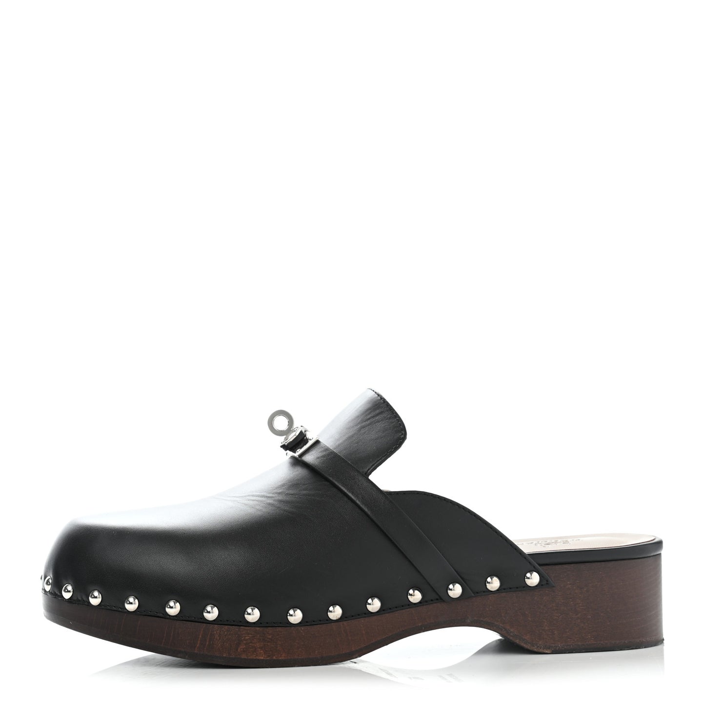 Calfskin Carlotta Mules 40 Black