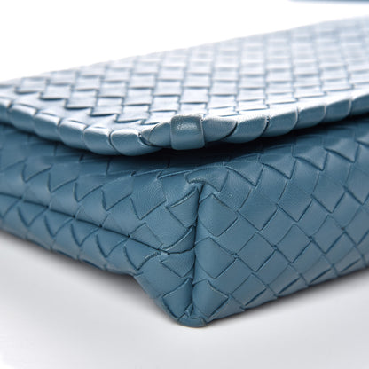 Bottega Veneta Nappa Intrecciato Dahlia Clutch Crossbody Canard 9 of 10