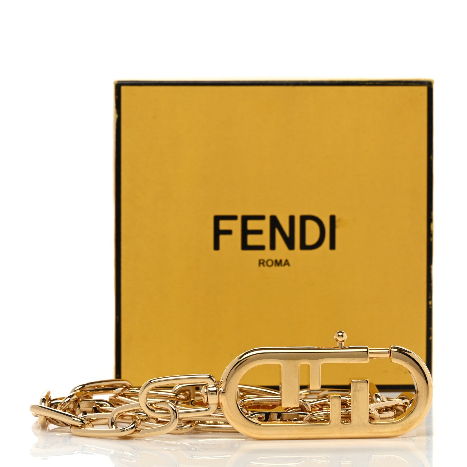 Fendi Metal O'Lock Gold 4 of 4