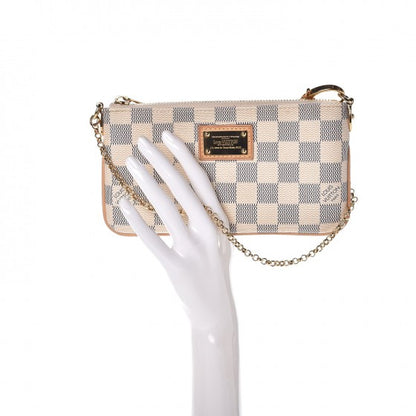 Louis Vuitton Damier Azur Pochette Milla MM 2 of 8