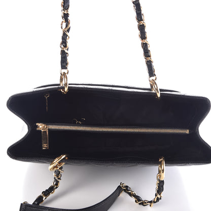 Chanel Caviar Quilted Grand Shopping Tote GST Black 5 of 11