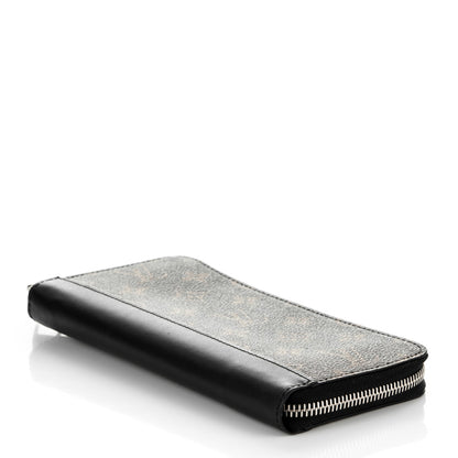 Louis Vuitton Monogram Macassar Vertical Zippy Wallet 4 of 7