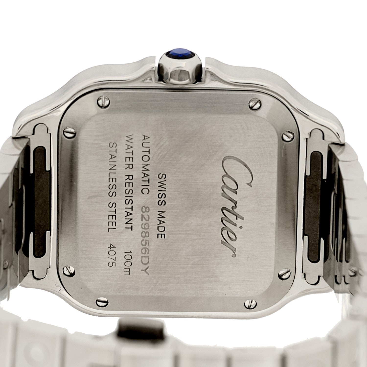 Cartier Stainless Steel 35mm Santos de Cartier Automatic Watch 4 of 5