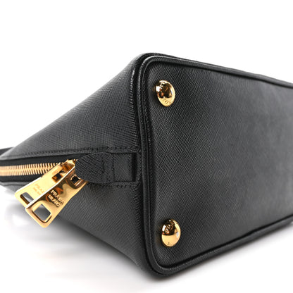 Prada Saffiano Lux Small Promenade Tote Black 9 of 10