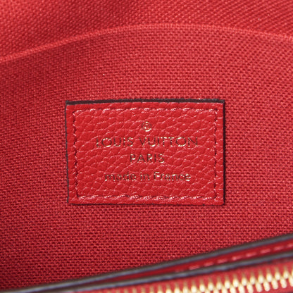 Louis Vuitton Empreinte Pochette Felicie Chain Wallet Scarlet 9 of 10